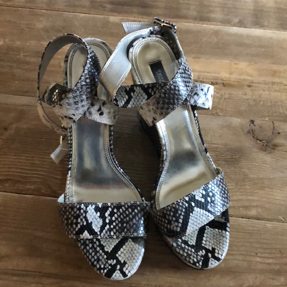 White House Black Market sandals. Size 10.